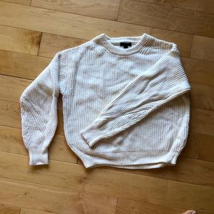 Jcrew cotton knit sweater size S